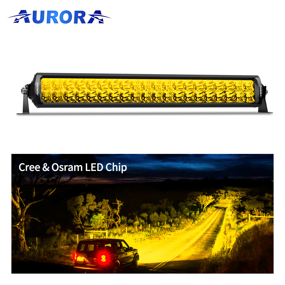 Aurora 4x4 Offroad Led Light Bar 22'' Aurora Dual Row led Light Bar offroad light