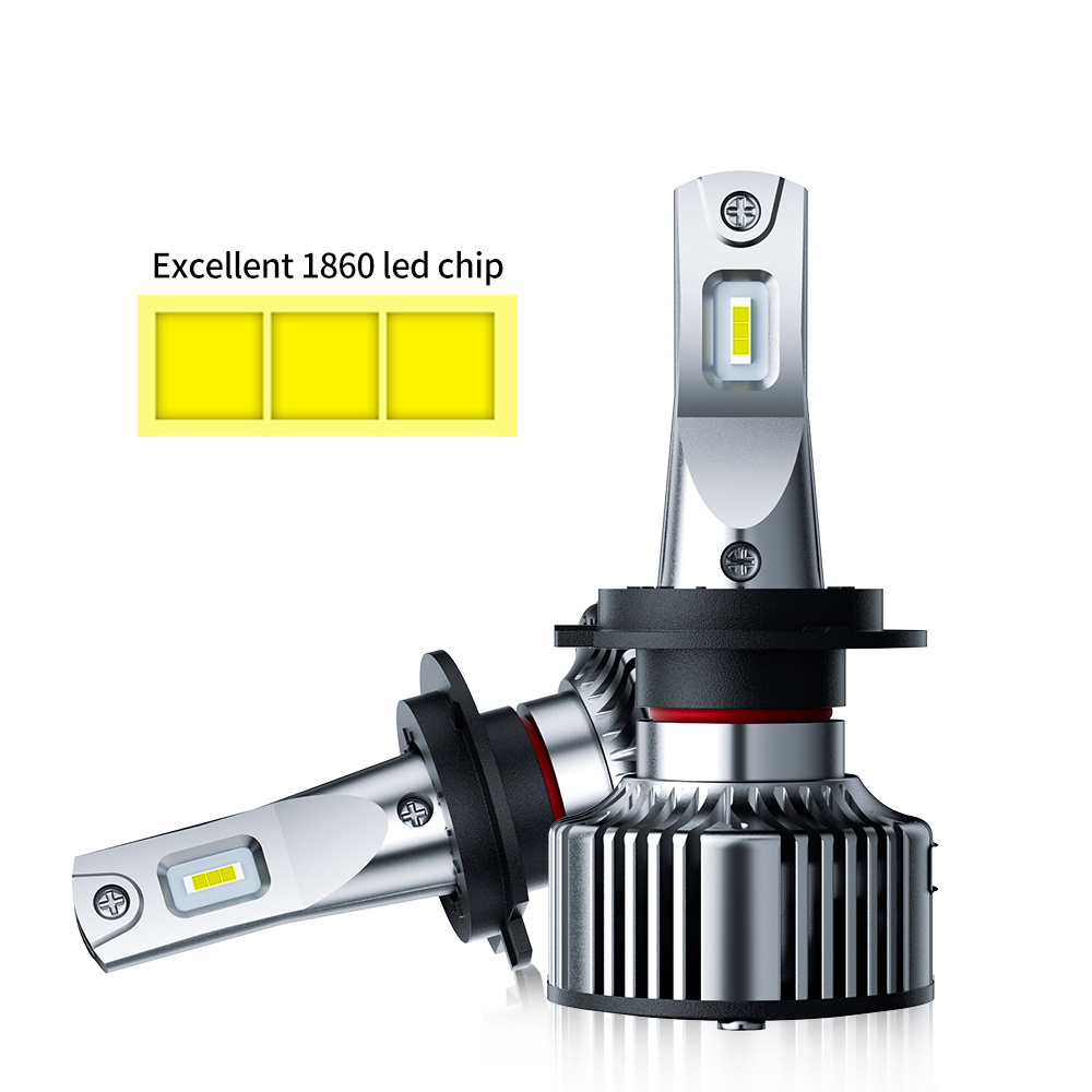 High power Auto LED Headlights 50w 15000LM Car Led Lights  Conversion Kit 6500K H11 H7 9005 9006 H4 H8 LED Headlight Bulbs