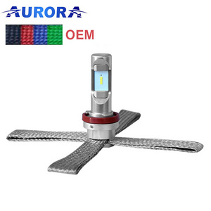 Aurora Patent H1/H3/H7/H8/H9 LED Headlight bulb 24W Waterproof Auto Lighting Bulb Car LED Headlight bulbs