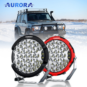 High Power 4x4 Truck Offroad Led Driving Light with side shooter IP68K Car Spot Light Super Bright Round Led Spotlight