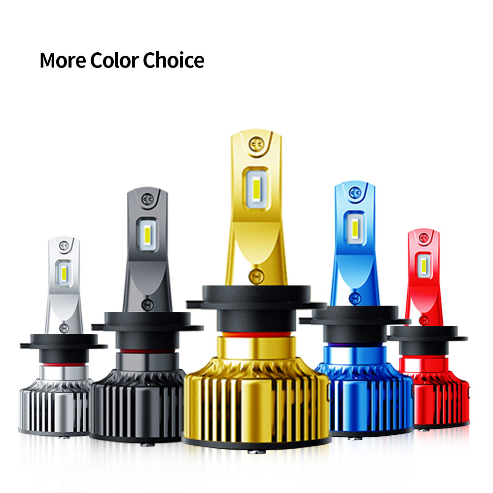 High power Auto LED Headlights 50w 15000LM Car Led Lights  Conversion Kit 6500K H11 H7 9005 9006 H4 H8 LED Headlight Bulbs