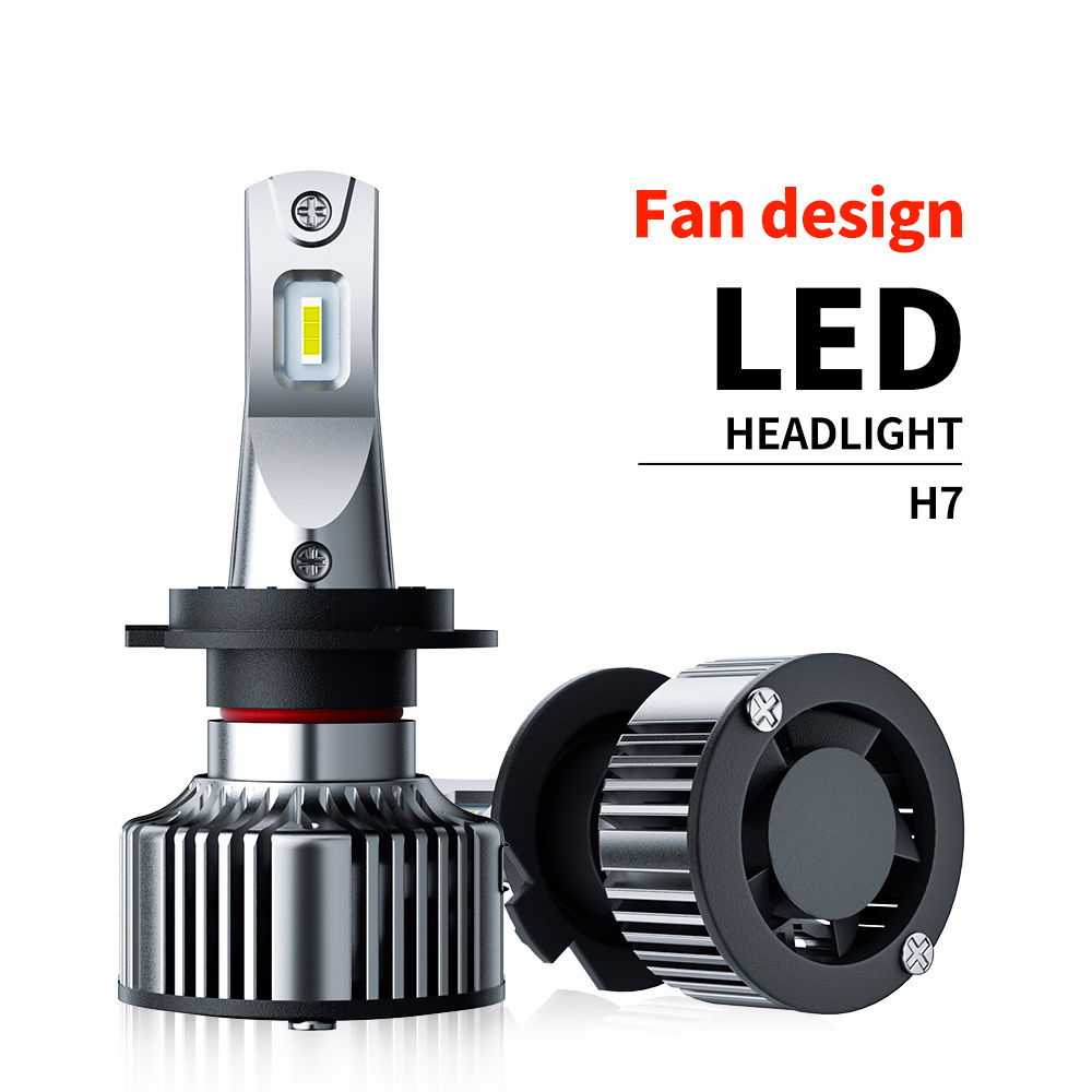 High power Auto LED Headlights 50w 15000LM Car Led Lights  Conversion Kit 6500K H11 H7 9005 9006 H4 H8 LED Headlight Bulbs