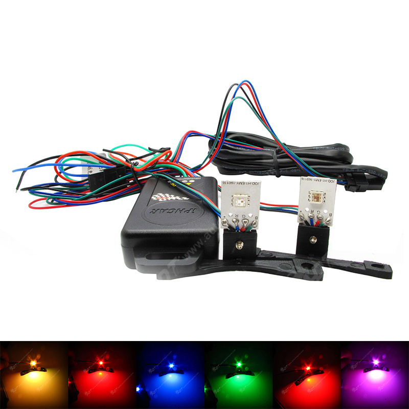 ADT 5050SMD Car LED RGB Angel Devil Eyes Strip Light