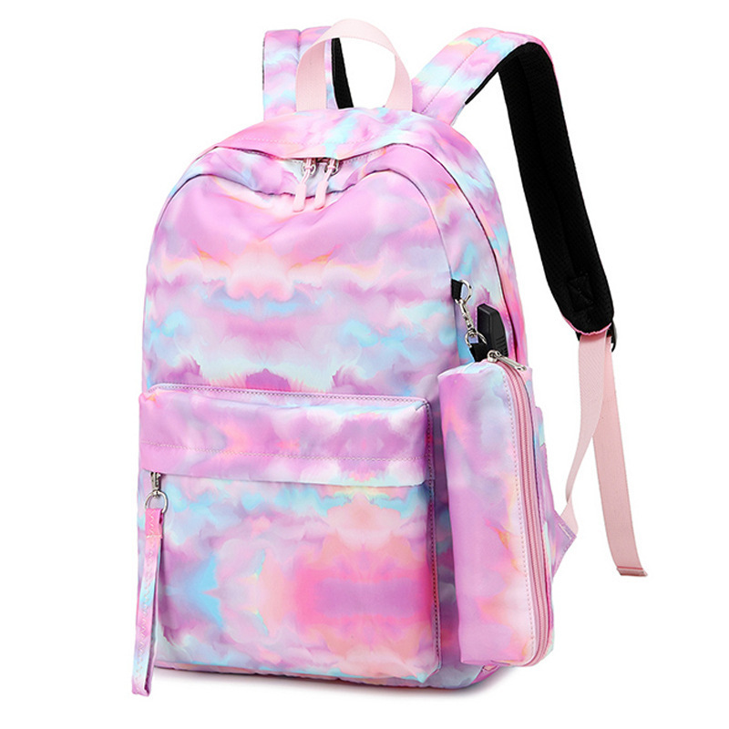 new premium fashion trendy bags custom logo artistic funky unisex backpack school bag