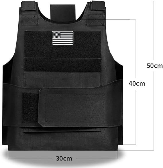 China supplier custom factory OEM adjustable plate carrier quick release molle training sport Security tactical vest