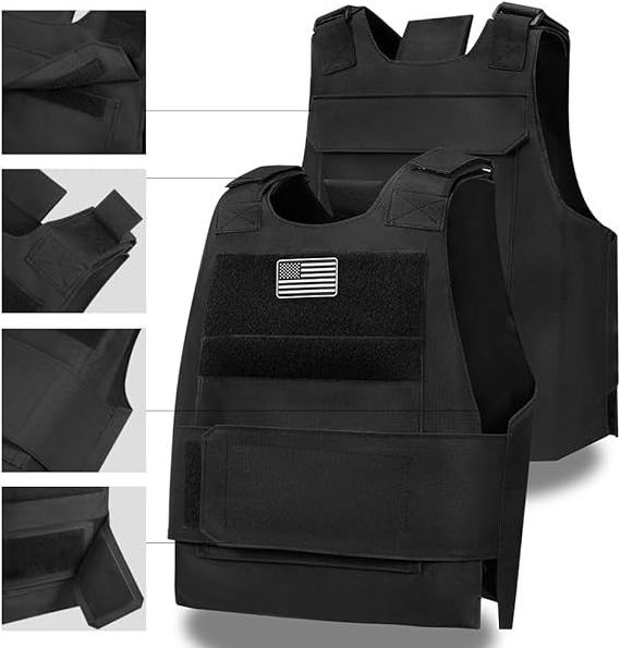 China supplier custom factory OEM adjustable plate carrier quick release molle training sport Security tactical vest