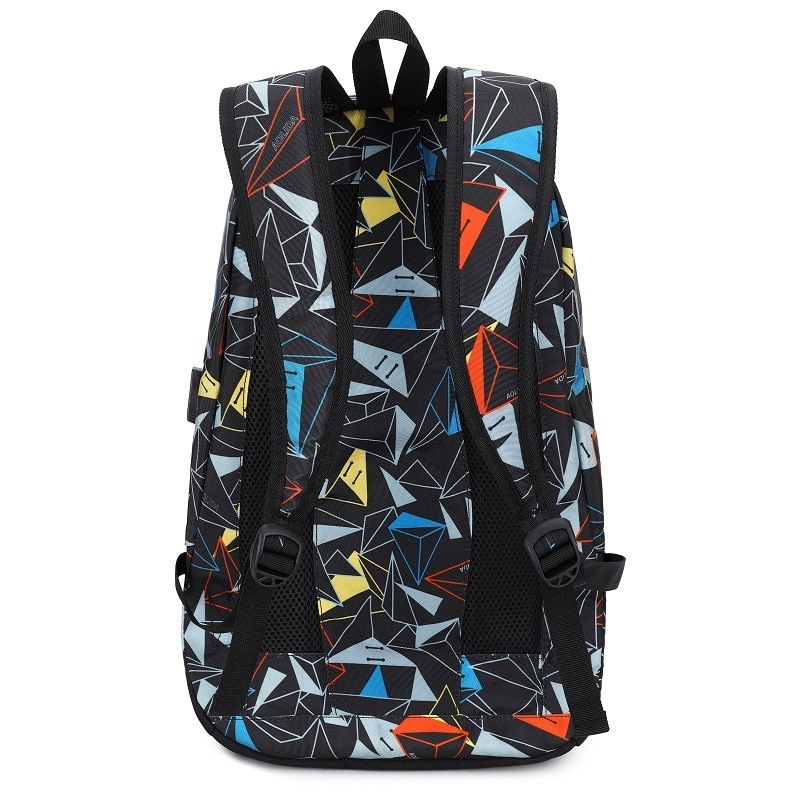 Premium new arrival custom BSCI factory fashion oxford funky boy high school bag backpack