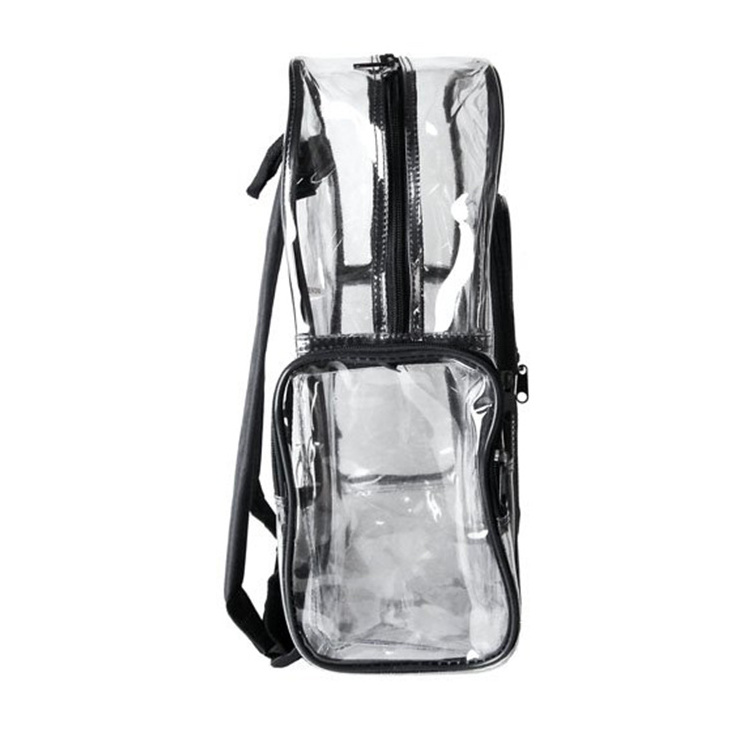 Custom Waterproof Travel Business School Daypack Clear Transparent PVC Backpack