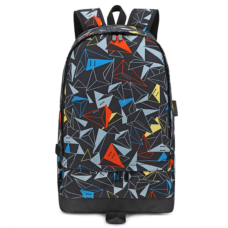 Premium new arrival custom BSCI factory fashion oxford funky boy high school bag backpack