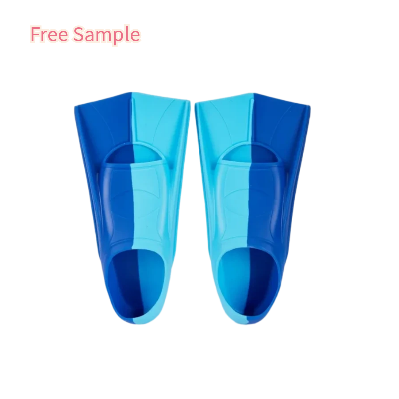 Classic  design silicon swimming fins full foot pocket 36-38 EU size wide size  snorkel diving swim fins