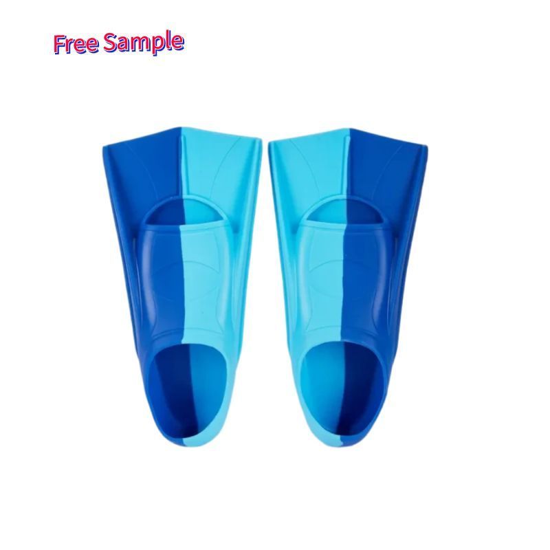 Classic  design silicon swimming fins full foot pocket 36-38 EU size wide size  snorkel diving swim fins