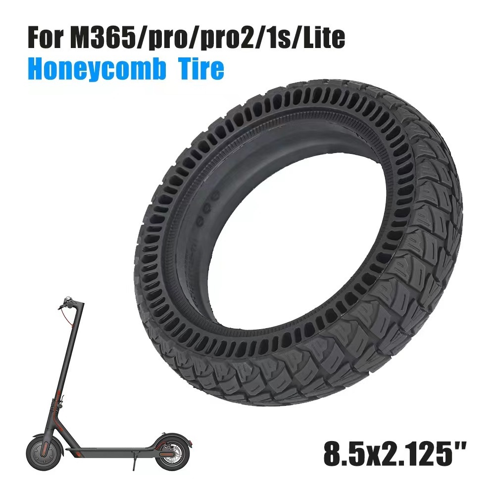 New Product super elastic material 8.5 inch off-road anti-slip and explosion-proof tire  for Mi m365/pro/pro2/1s/lite  scooter