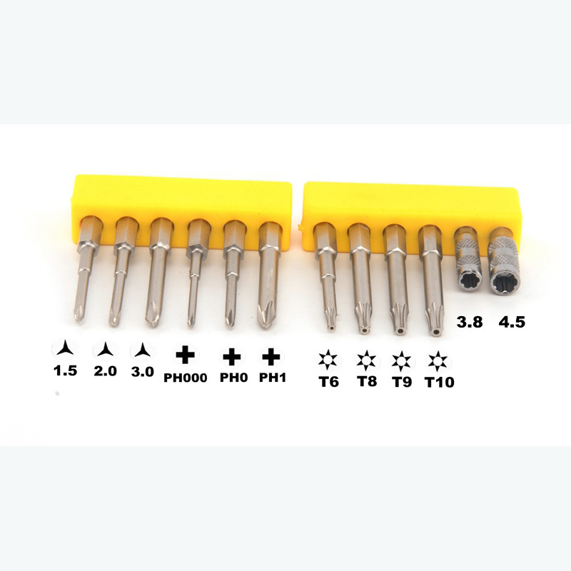 18pcs Open Repair Tool for Nintendo Switch/N64/DS/Wii/GBC/N64/SNES Screwdriver Set All-in-one Kit Screwdriver Open Repair Tool