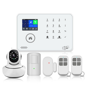 Mobile APP Receive Alarm  Wifi GSM Security Alarm System for Home villa Shops  External Sirens