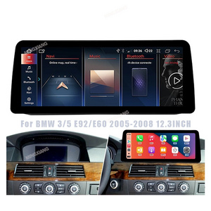 12.3'' Wireless Apple Carplay Android Multimedia Player Car Radio for BMW 3 5 Series E92 E60 GPS Headunit Navigat ID8