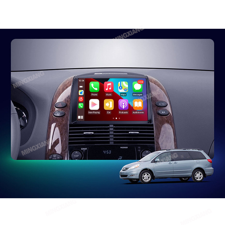 Android Car Radio 9 inch car navigation system For Toyota Sienna 2 XL20 2003 - 2010 Multimedia Video Player Touch IPS Screen