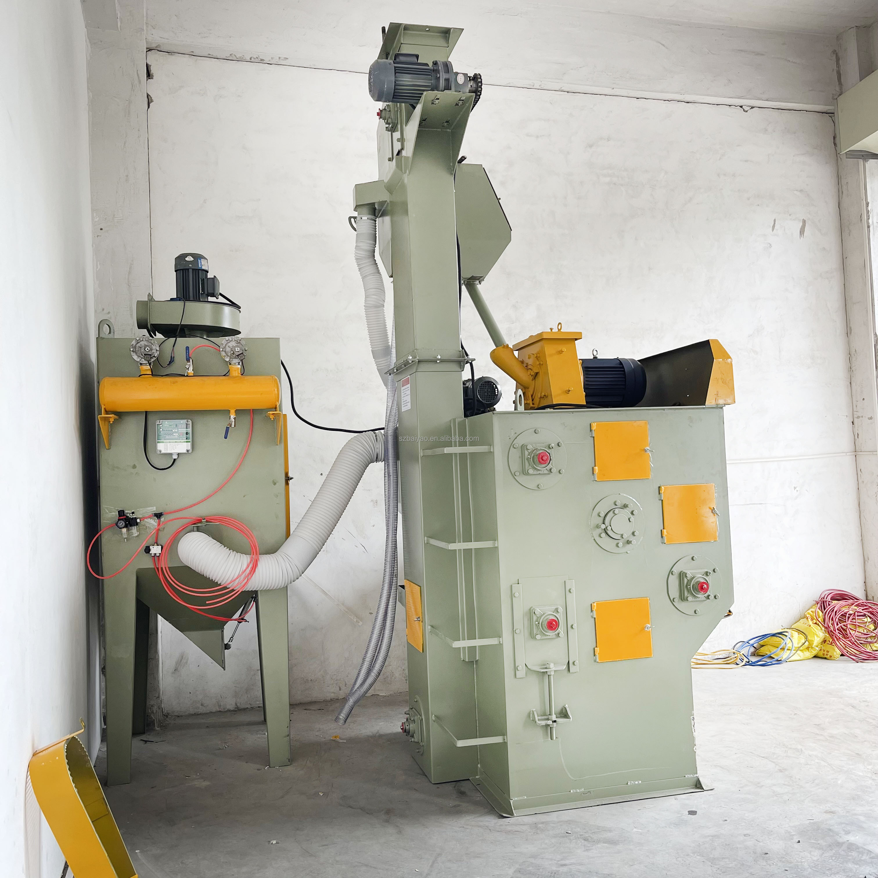 Shot Blast Machine Steel Ball shot blasting machine Alloy Wheel Shot Blasting Machine