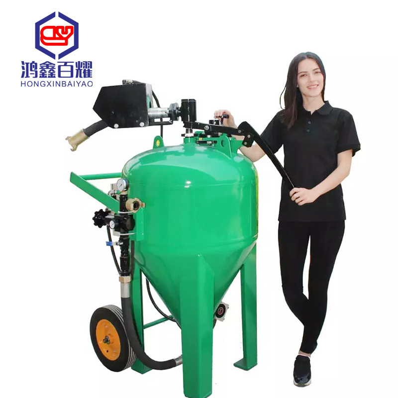 Sandblaster Water Sandblasting Equipment Wet Sand Blasting Machine Blast Pot Dustless Water Sand Blaster