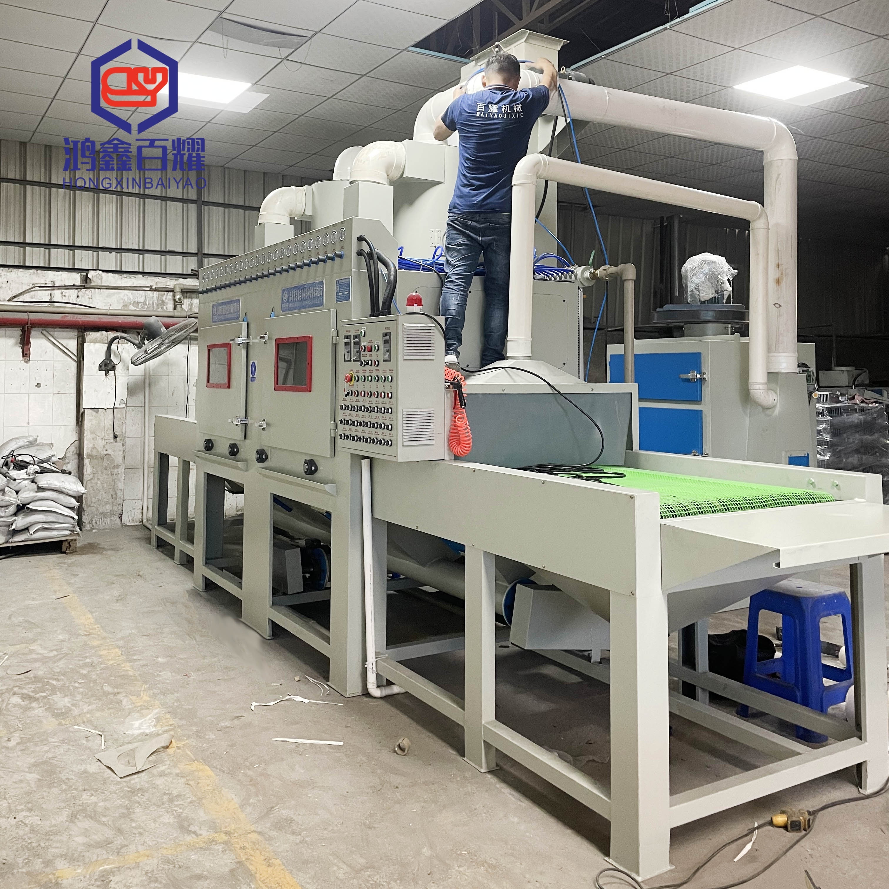 Automatic Sandblasting Machine Industrial Sand Blasting Machine High Pressure Cleaner