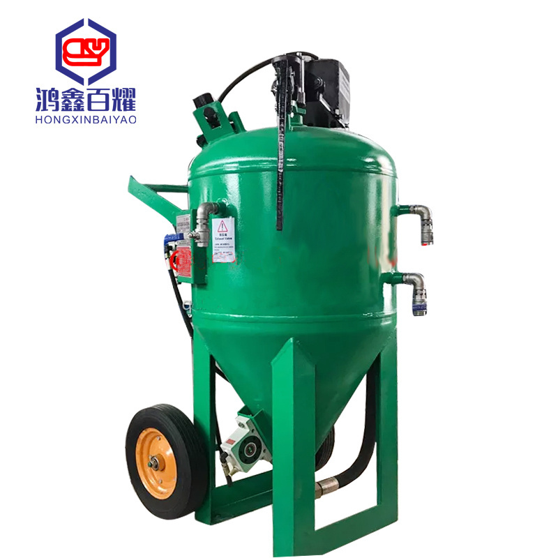 Sandblaster Water Sandblasting Equipment Wet Sand Blasting Machine Blast Pot Dustless Water Sand Blaster