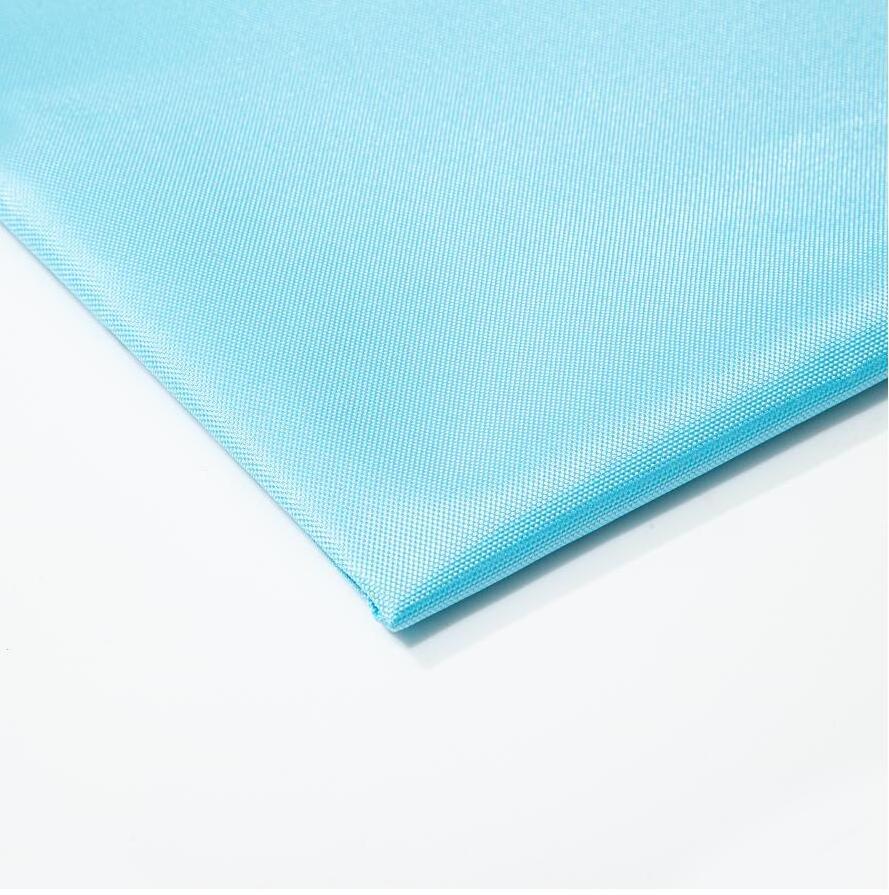 Resistant And Tear Strength Inflatable Castile Fabric 200D*200D Oxford Solid Dyed  PVC Coating Fabric With Fire Retardant