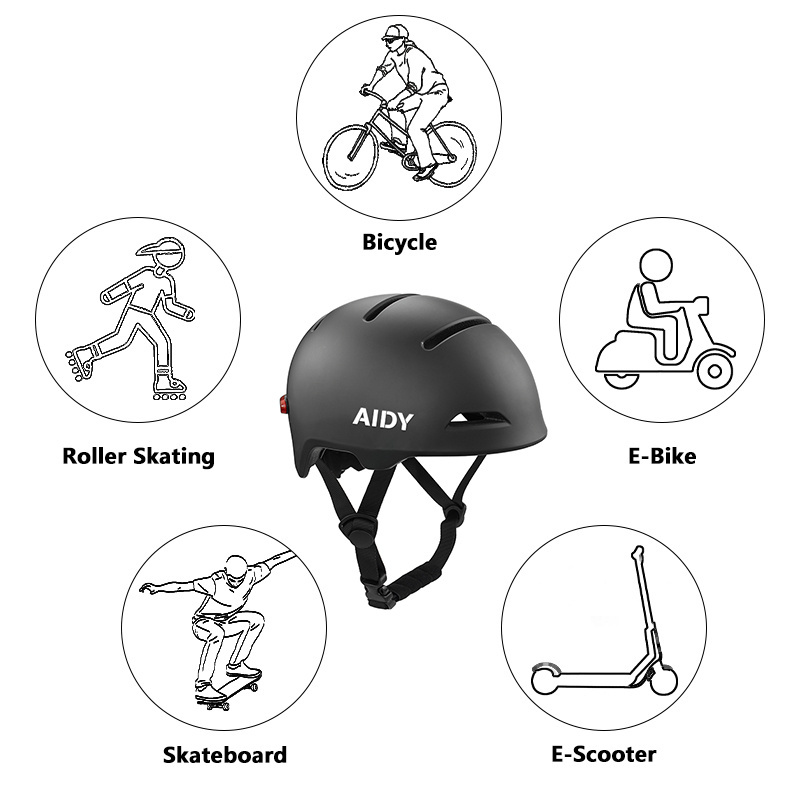 Customized logo bluetooth connected bike helmet smart led warning moutain riding bike helmet for biker casco bicicleta bluetooth