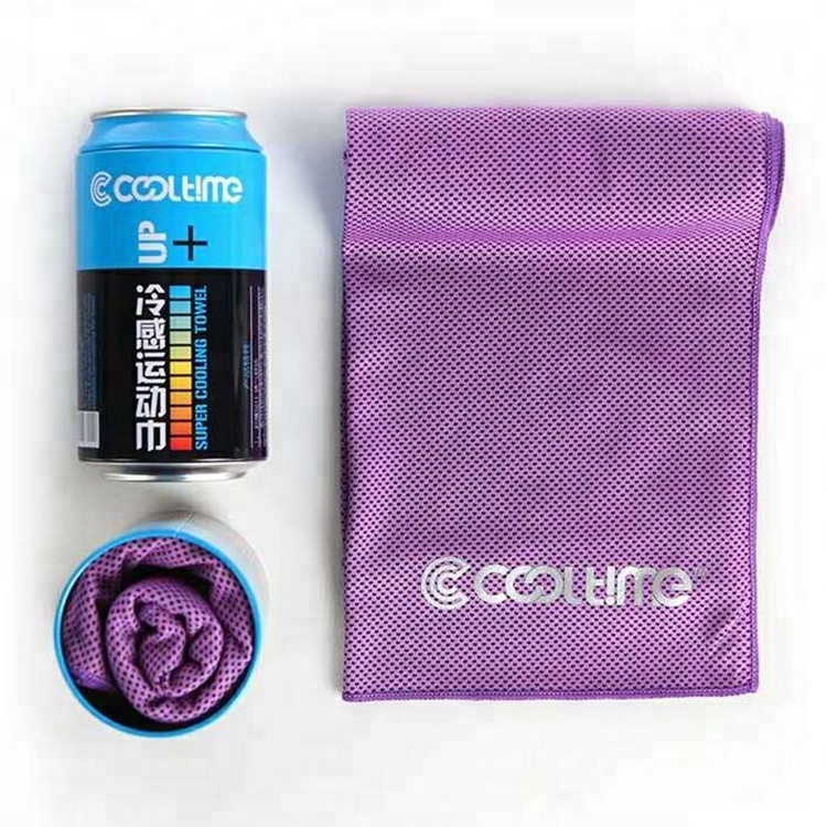 Custom Packaging Bamboo Microfiber Ice Cooling Towel