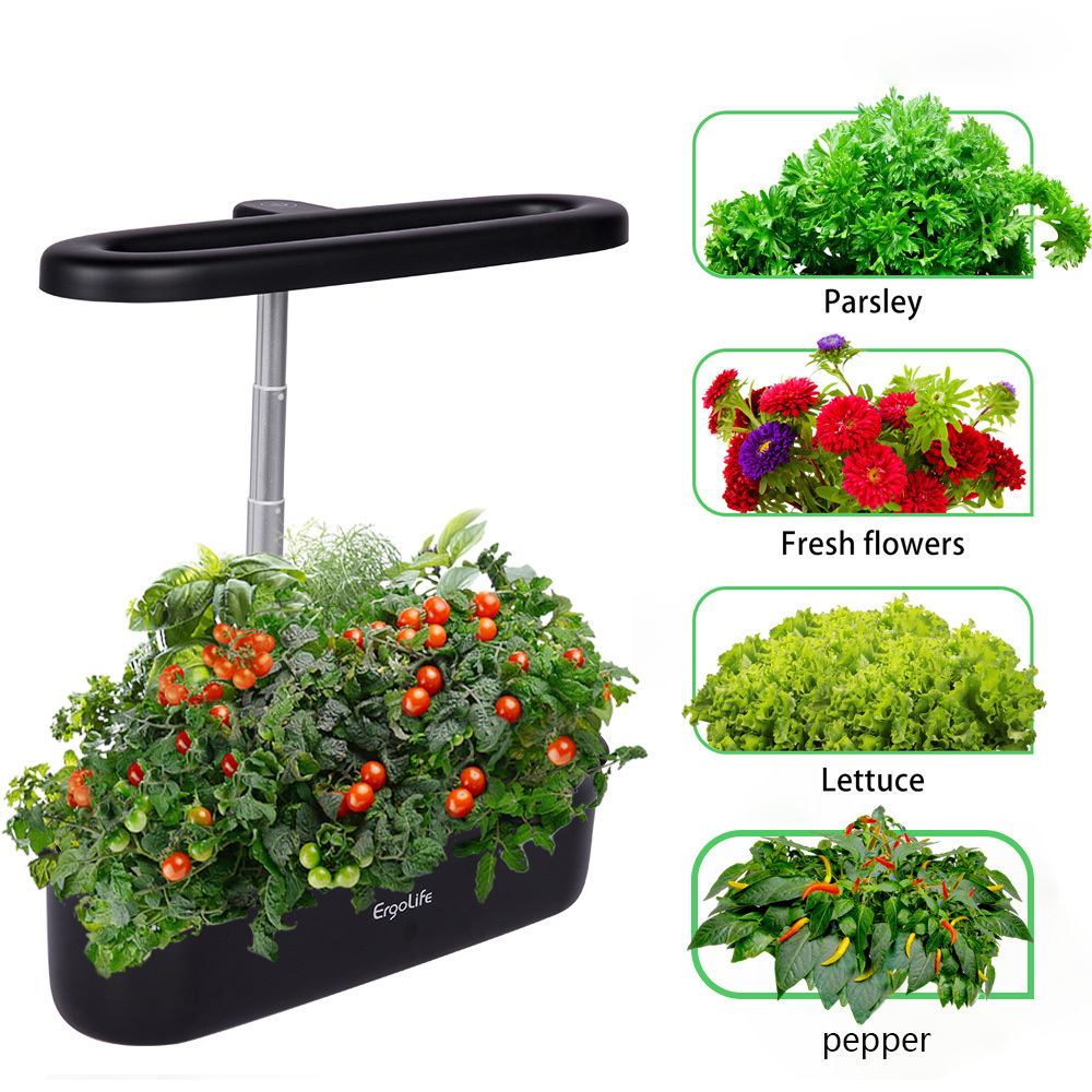 Zipgrow Vertical Farm Hydroponic Single-sided Rack Growing Smart Pressure Therapy System light For Planting Lettuce Strawberry