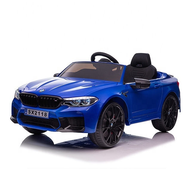 Licensed M5 BMW M5 kids electric car power wheels 24v children electric ride on car with remote control carros para ninos