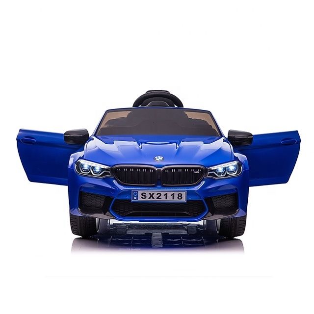 Licensed M5 BMW M5 kids electric car power wheels 24v children electric ride on car with remote control carros para ninos