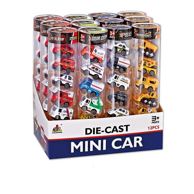 Custom die cast model car 1:64 cartoon mini alloy hotwheels diecast car toys model set