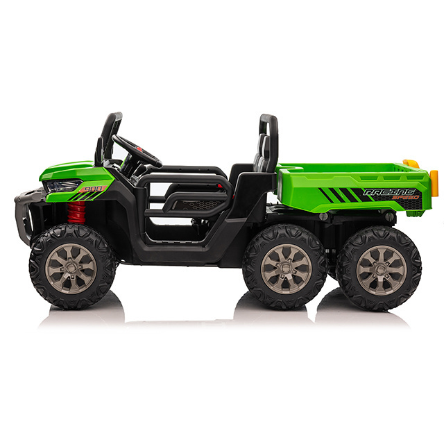 New Car baby electric car big 6 wheels kids 24v battery powered 2.4G remote control tractor ride on car for children