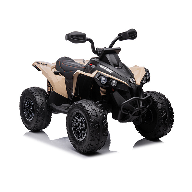 Licensed BRP Can Am cool power wheel off-road 12v electric car kids remote control ride on car for 10 years old