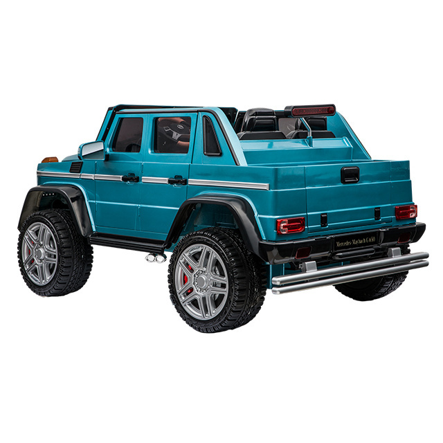 Licensed Mercedes Benz Maybach G650 high quality 24v children ride on car 2 seaters kids electric ride on car for kids to drive