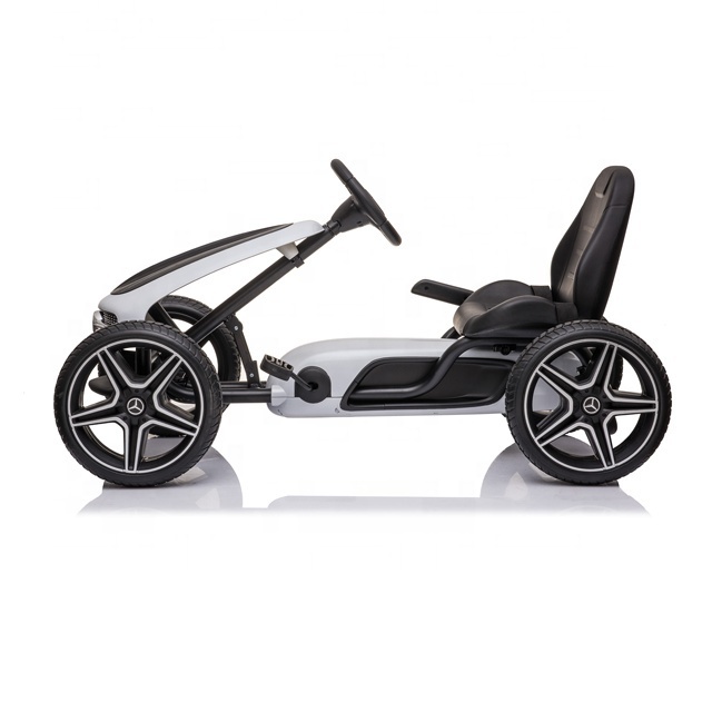 Licensed Mercedes Benz pedal go kart ride on cars for kids cheap go karts for sale