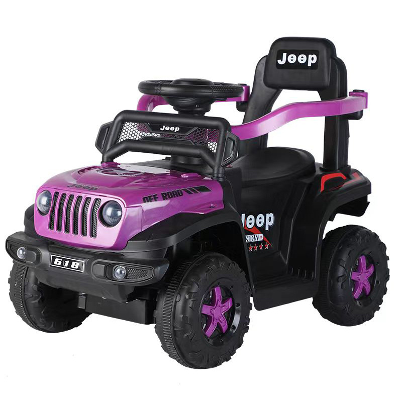 Baby 12v battery powered 4 wheel electric jeep kids remote control children ride on car kids electric toy car jeep