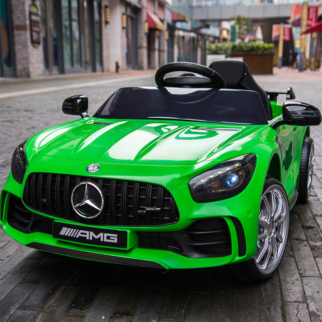 Licensed Mercedes Benz GTR AMG children electric car price ride on car kids electric ride on cars for kids 10 years old to drive