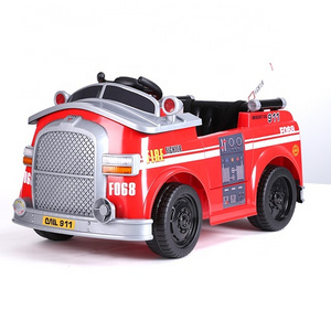 Electric fire fighting truck kids cars electric ride on car 12v toy fire truck for kids to drive