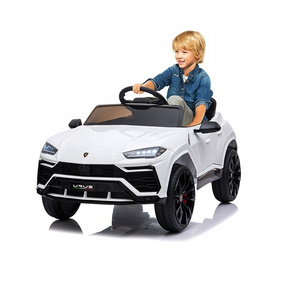 Licensed lamborghini ride on 2v kids electric car ride  kid car toys cars for kids to drive