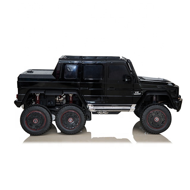 Licensed mercedes 6X6 wheels big kids battery powered electric car kids12v ride on car big car toys for kids to drive