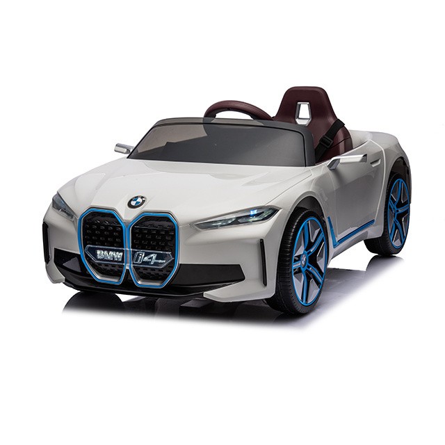 New Licensed BMW i4 kids ride on car 12v children electric toy car 2.4G remote control electric ride on car for kids to drive