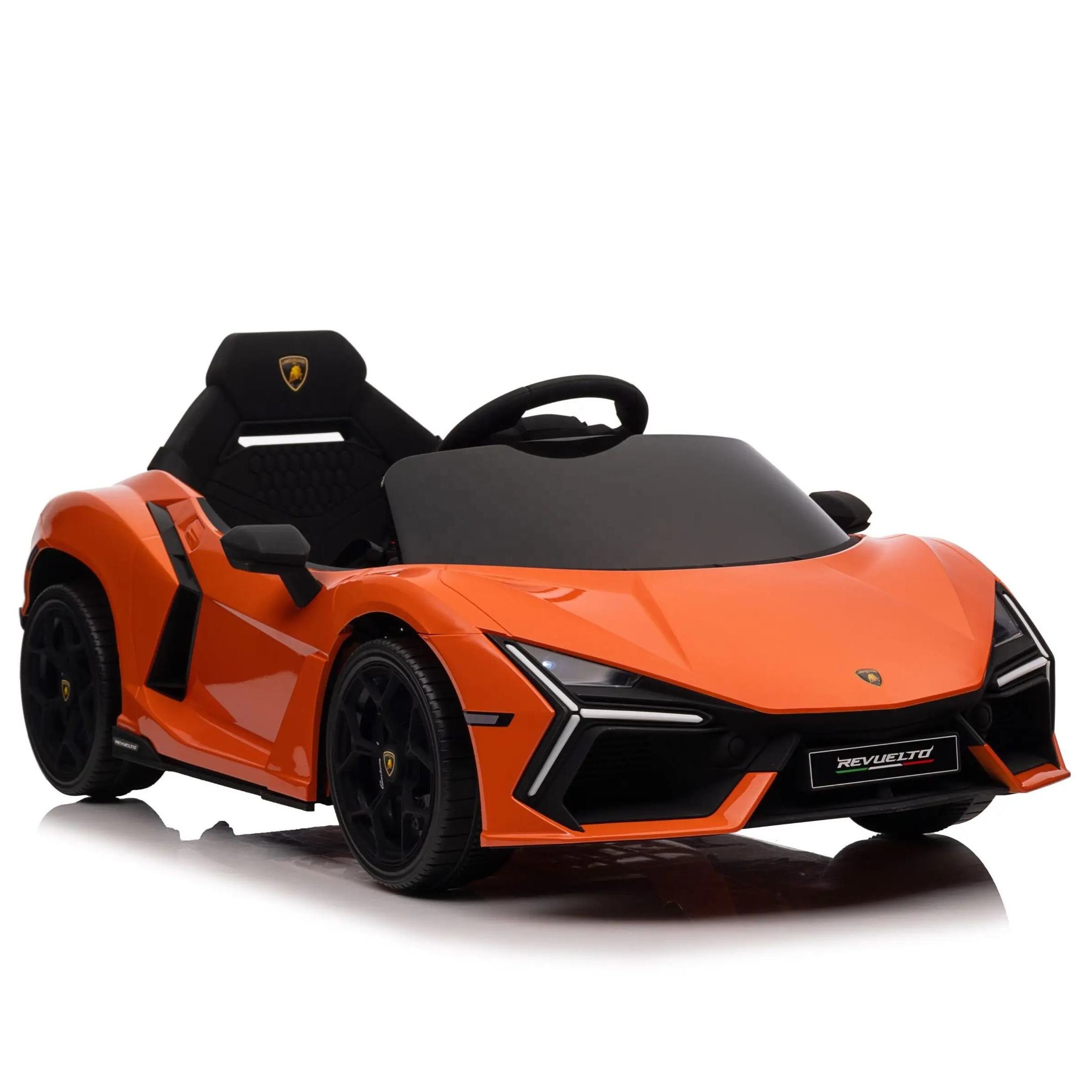 Licensed Lamborghini Revuelto plastic material and battery power ride on car kids electric for 6-8 years old to drive