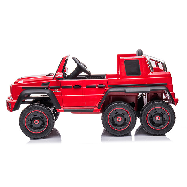 Licensed Mercedes-Benz G63 AMG 6X6 kids electric car 2 steater children ride on toy battery powered ride on truck for kids