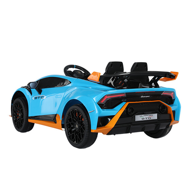 Licensed Lamborghini Huracan STO Children Four-wheels Toy Car for 3-6 Years Old 12V Battery Baby Car Kids Electric Ride on Car