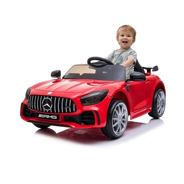 Licensed Mercedes Benz GTR AMG children electric car price ride on car kids electric ride on cars for kids 10 years old to drive