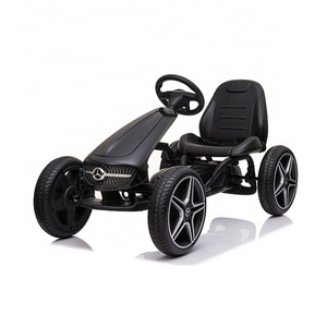 Licensed Mercedes Benz pedal go kart ride on cars for kids cheap go karts for sale