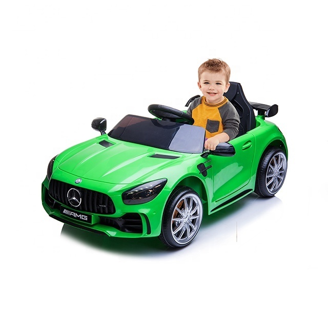 Licensed Mercedes Benz GTR AMG children electric car price ride on car kids electric ride on cars for kids 10 years old to drive