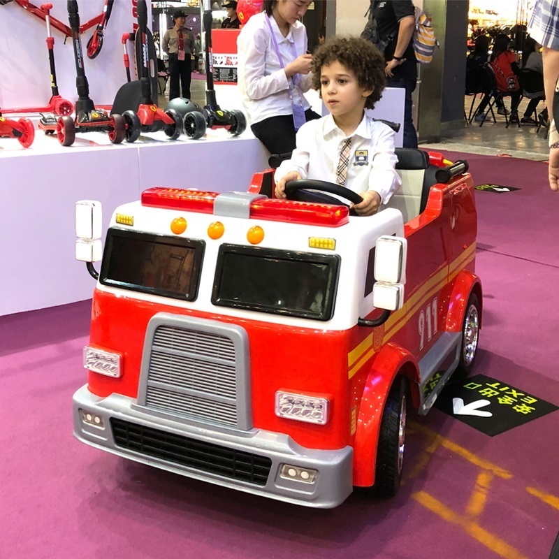 Fire Fighting kids electric truck ride on kids toys truck battery car kids electric car ride 24v