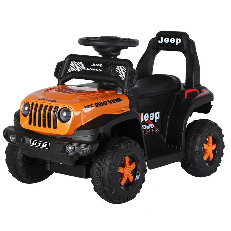 Baby 12v battery powered 4 wheel electric jeep kids remote control children ride on car kids electric toy car jeep