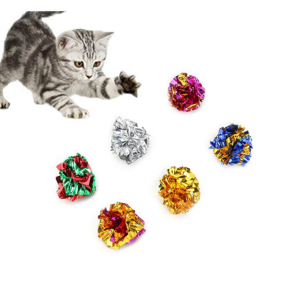 Cat crinkle ball sale